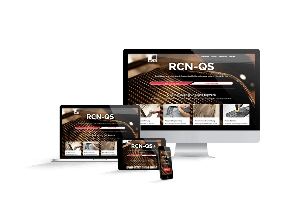 RCN QS - Referenz by Web N App Programming